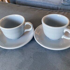 Fiesta Coffee Cup and Saucer Set (Set of 2)
